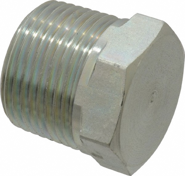 Parker Industrial Pipe Hollow Hex Plug: 3/4" Male Thread, MNPTF - 3/4 HHP-S