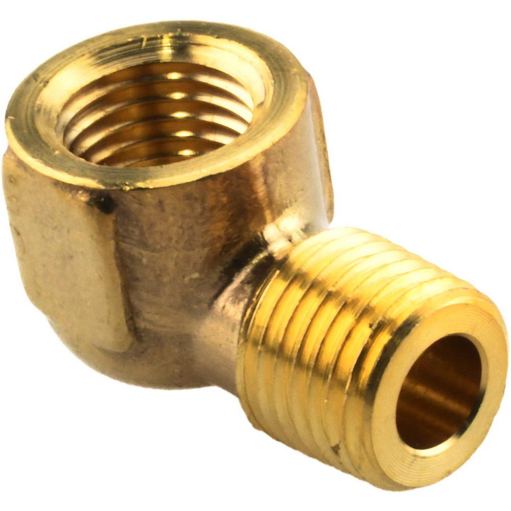 CerroBrass Industrial Pipe Female Tee: 1/4" Female Thread, FNPTF - 28026