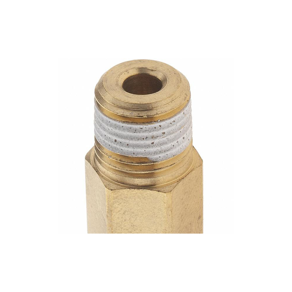 Parker Push-to-Connect Tube x MNPT x Tube x Male Fitting: Connector, NPT, 3/16" OD - BD-LG1014