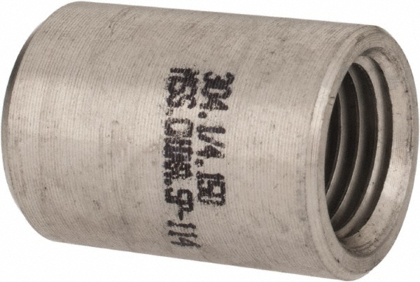 Value Collection Pipe Tee: 1/4", 304 Stainless Steel - 4TB1/4