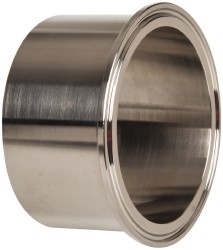 VNE Sanitary Stainless Steel Pipe Tank Welding Ferrule: 3", Clamp Connection - EG14W-6L3.0