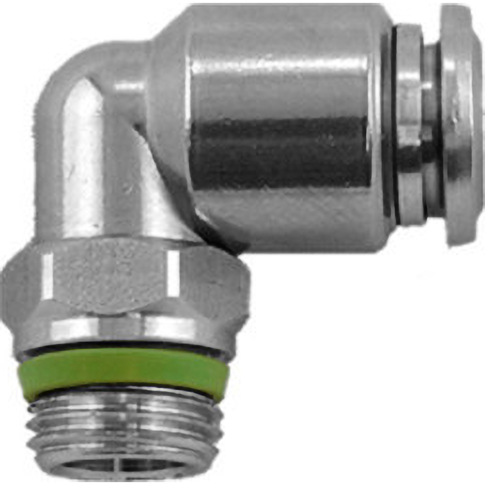 Legris Push-to-Connect Tube x Male x Tube x Male BSPT Fitting: Connector, BSPT, 10.00 mm OD - 3805 10 17
