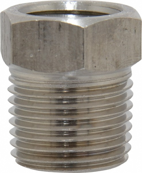Merit Brass Stainless Steel Pipe Nipple: 3/4" Pipe, Grade 316 & 316L - 6512-300
