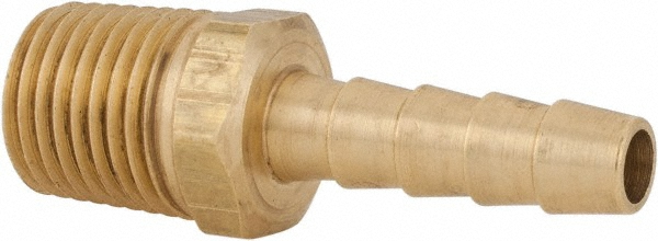 Value Collection Galvanized Pipe Nipple: 1/4", 4-1/2" Long, Schedule 40, Steel - MSCNG02045