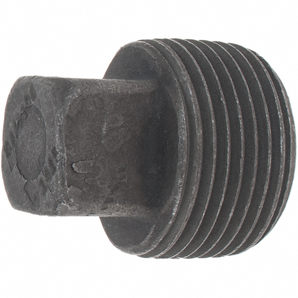 Anvil Black Pipe Fittings: Union, 1", Threaded, Forged Carbon Steel - 0361501208