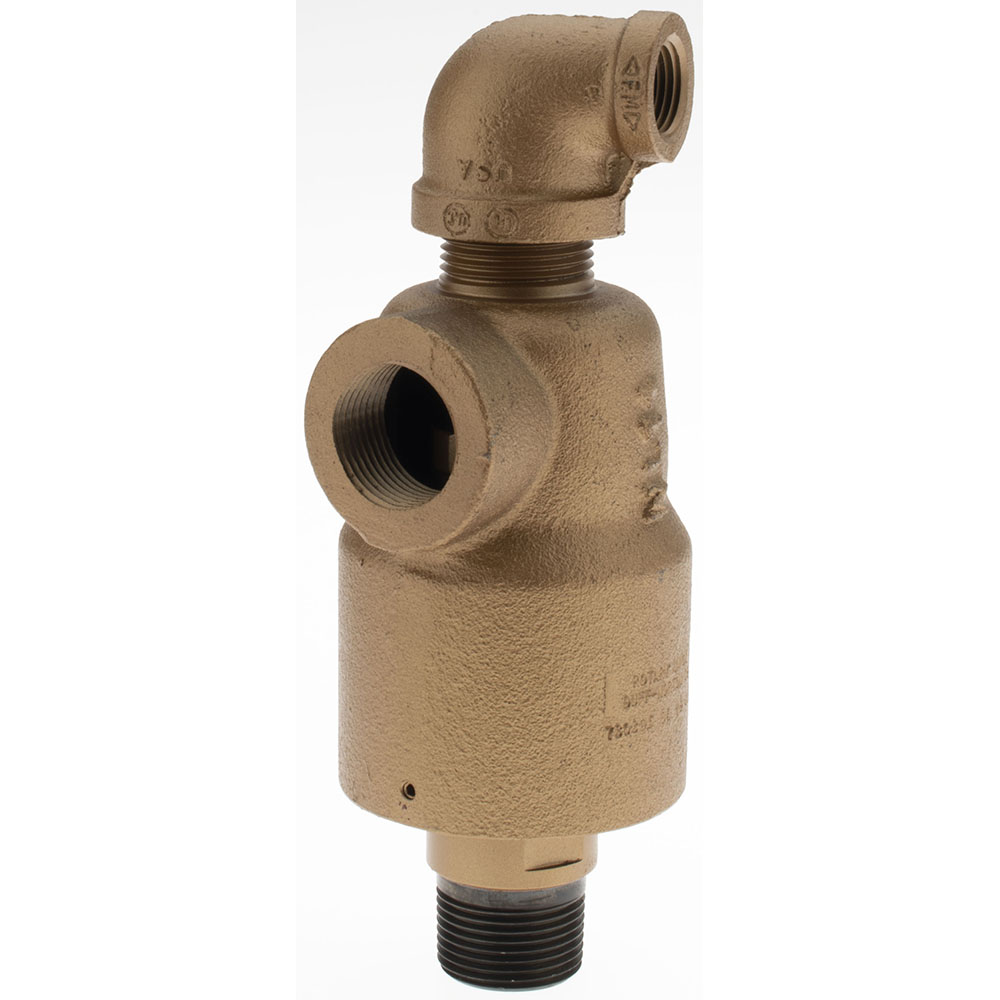 Duff-Norton 1 NPT Right Hand Rotor Thread, 1" NPT Port, 6-1/8" Body Length, Single Flow, General Purpose, Rotary Union - 730303C