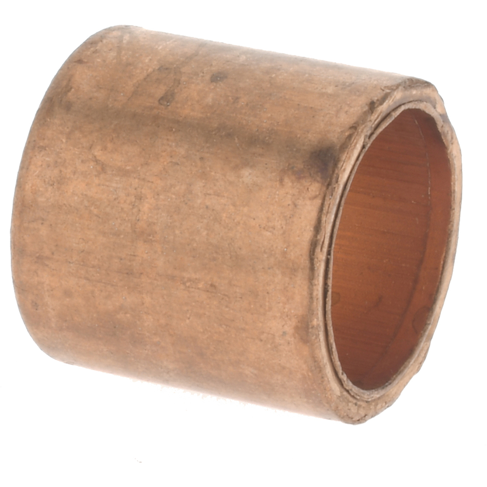 Value Collection Wrot Copper Pipe Adapter: 1/2" x 1/2" Fitting, C x F - BDNA-15648