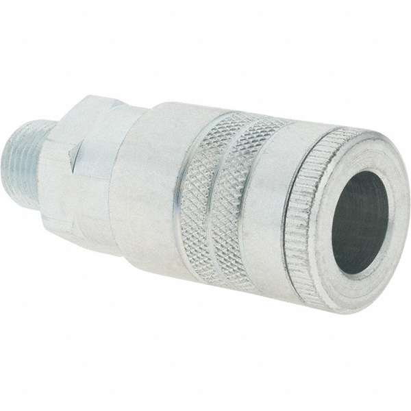 Parker Pneumatic Hose Coupling: 3/8-18, 3/8" Body Dia, Tru-Flate Automotive Interchange - 14