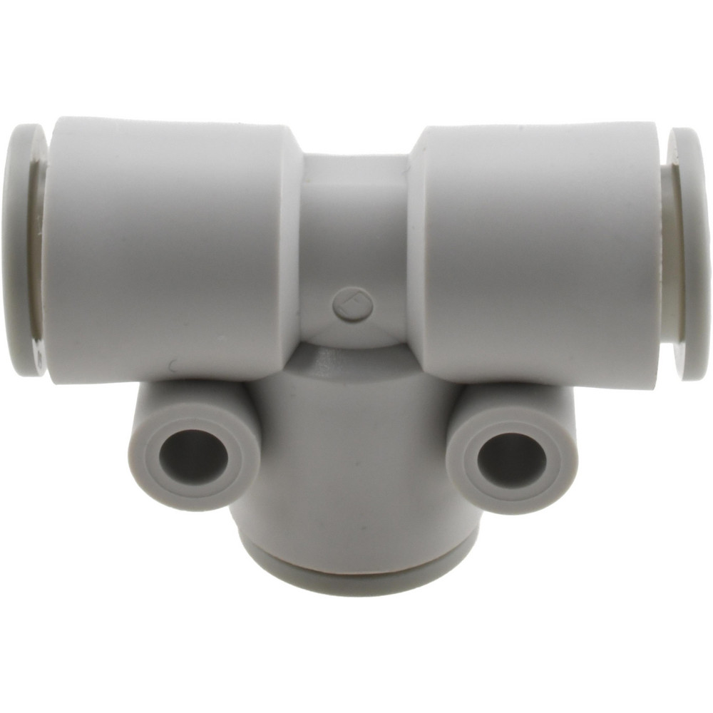SMC PNEUMATICS Push-to-Connect Push-to-Connect Fitting: Tee, 10.00 mm OD - KQ2T10-00A