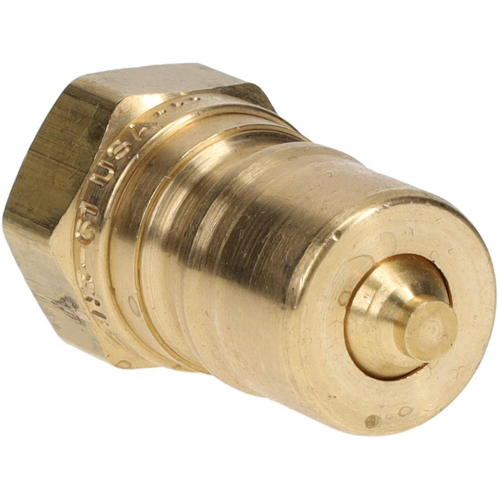 Parker Hydraulic Hose Female Pipe Rigid Nipple Fitting: 3/8", 1,000 psi - BH3-61
