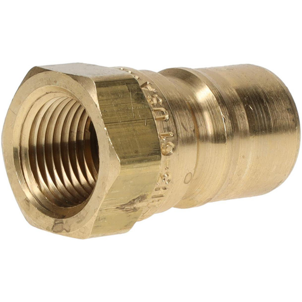 Parker Hydraulic Hose Female Pipe Rigid Nipple Fitting: 3/8", 1,000 psi - BH3-61