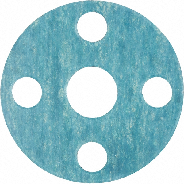 Made in USA Flange Gasket: For 2" Pipe, Rubber - 31947419