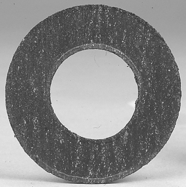 Made in USA Flange Gasket: For 2" Pipe, Rubber - 31947419