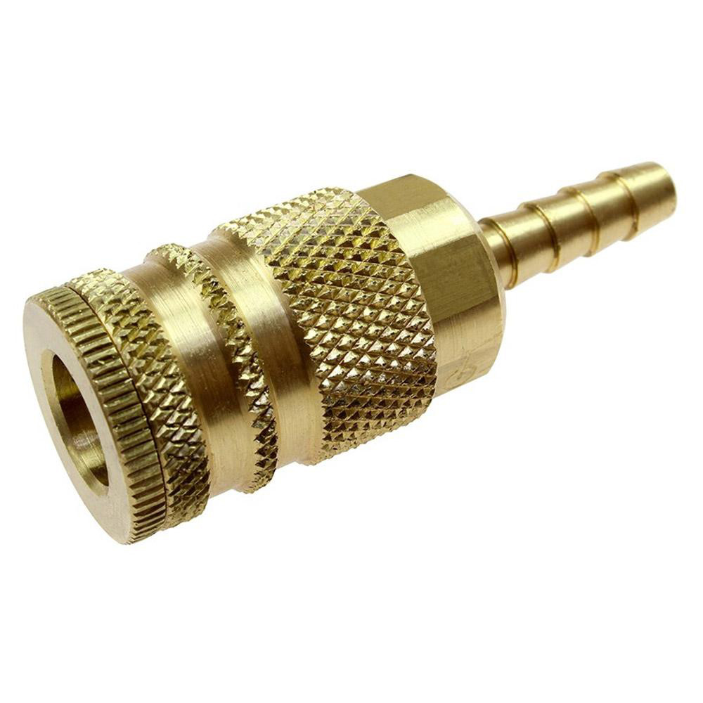 Parker Industrial Pipe Coupling: 3/8 x 1/4" Female Thread, FNPTF - 3/8 X 1/4 GG-S