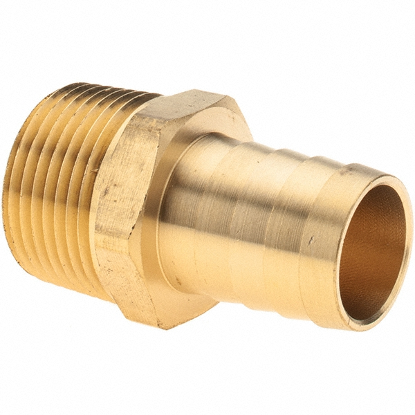 Parker Barbed Hose Fitting: 3/4" x 3/4" ID Hose, Elbow - 129HB-12-12