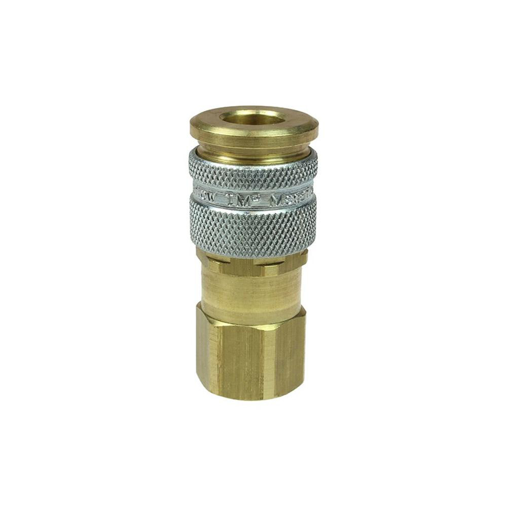 Coilhose Pneumatics Pneumatic Hose Coupling: 1/4" Thread, 1/4" Body Dia, Industrial Interchange - 150