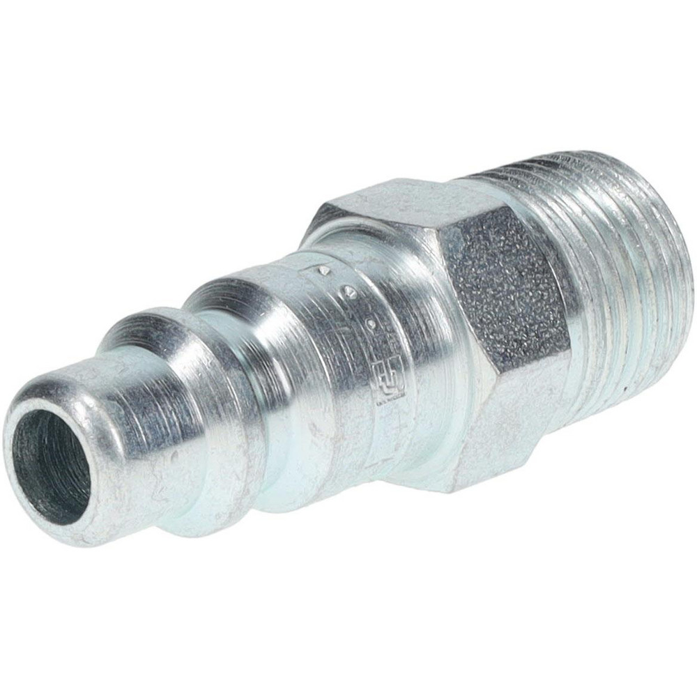 Parker Pneumatic Hose Coupling: 3/8-18, 3/8" Body Dia, Industrial Interchange - H2E