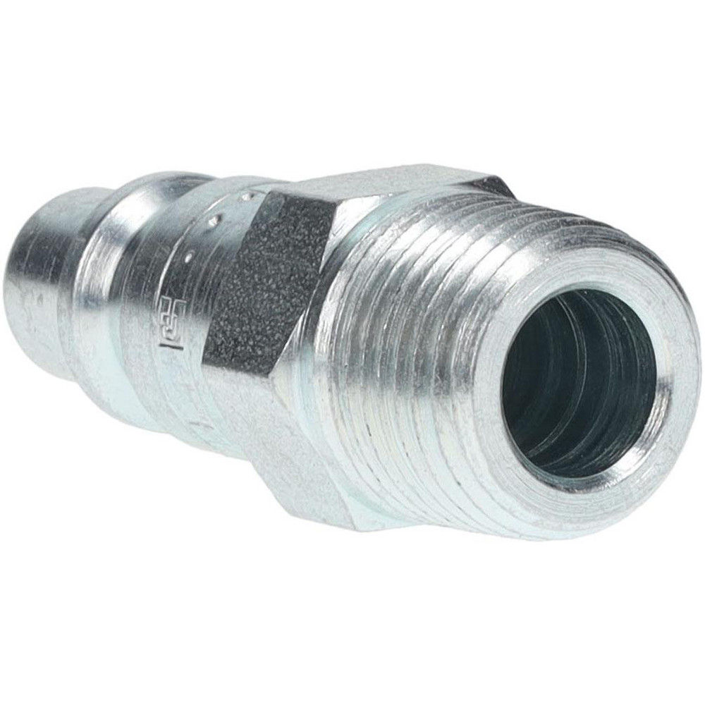 Parker Pneumatic Hose Coupling: 3/8-18, 3/8" Body Dia, Industrial Interchange - H2E