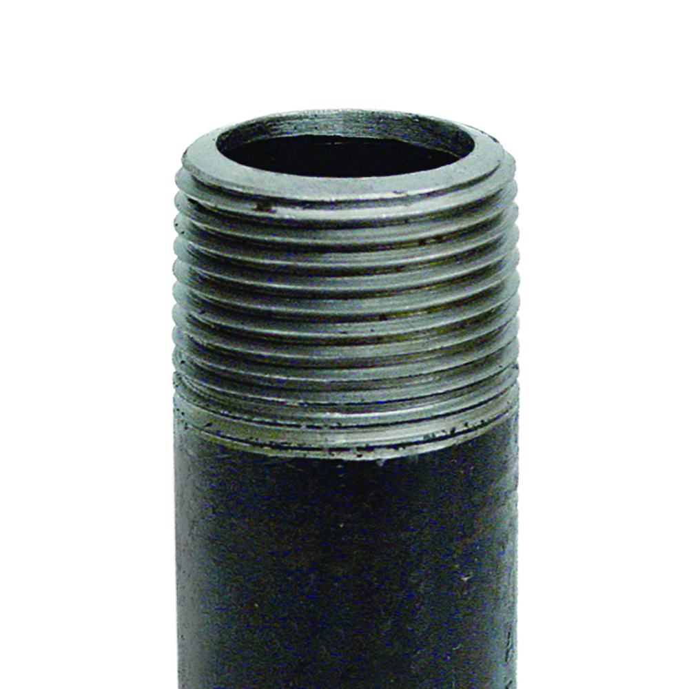 Value Collection Black Pipe Nipple: 3/4" Dia x 1-1/2" Long, Schedule 80 - XNBS05015