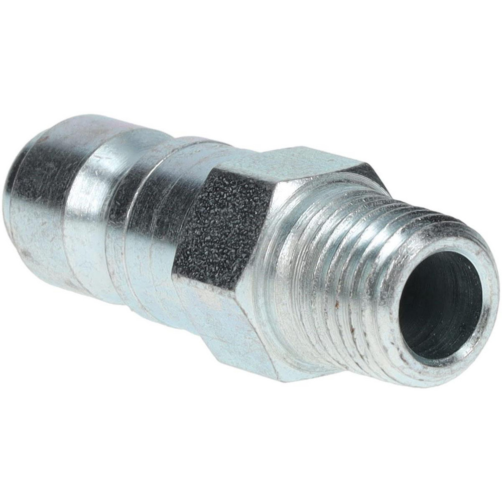 Parker Pneumatic Hose Coupling: 1/4-18, 3/8" Body Dia, Tru-Flate Automotive Interchange - 0E