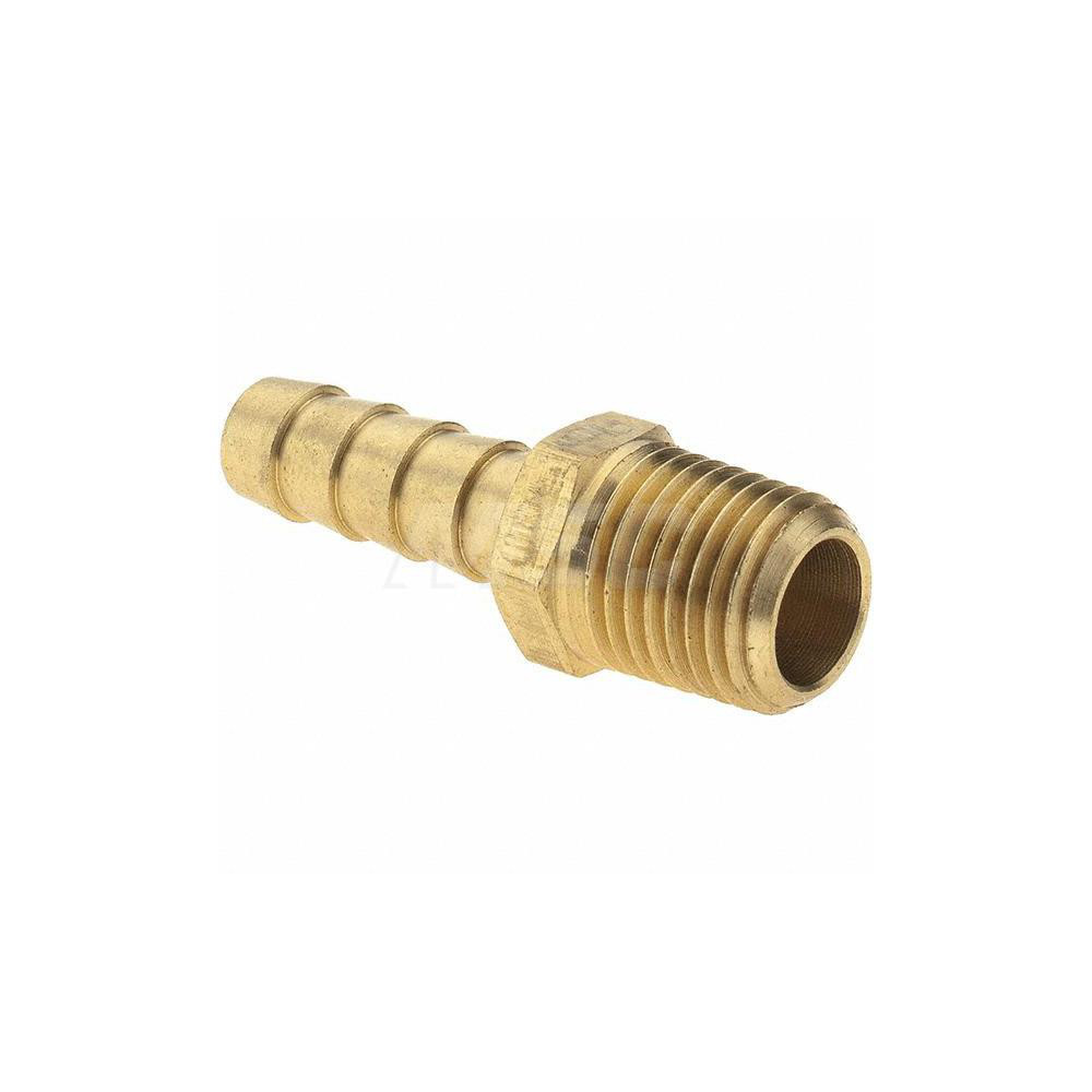 Value Collection Barbed Hose Fitting: 1/4" x 5/16" ID Hose, Male Connector - 2750005240
