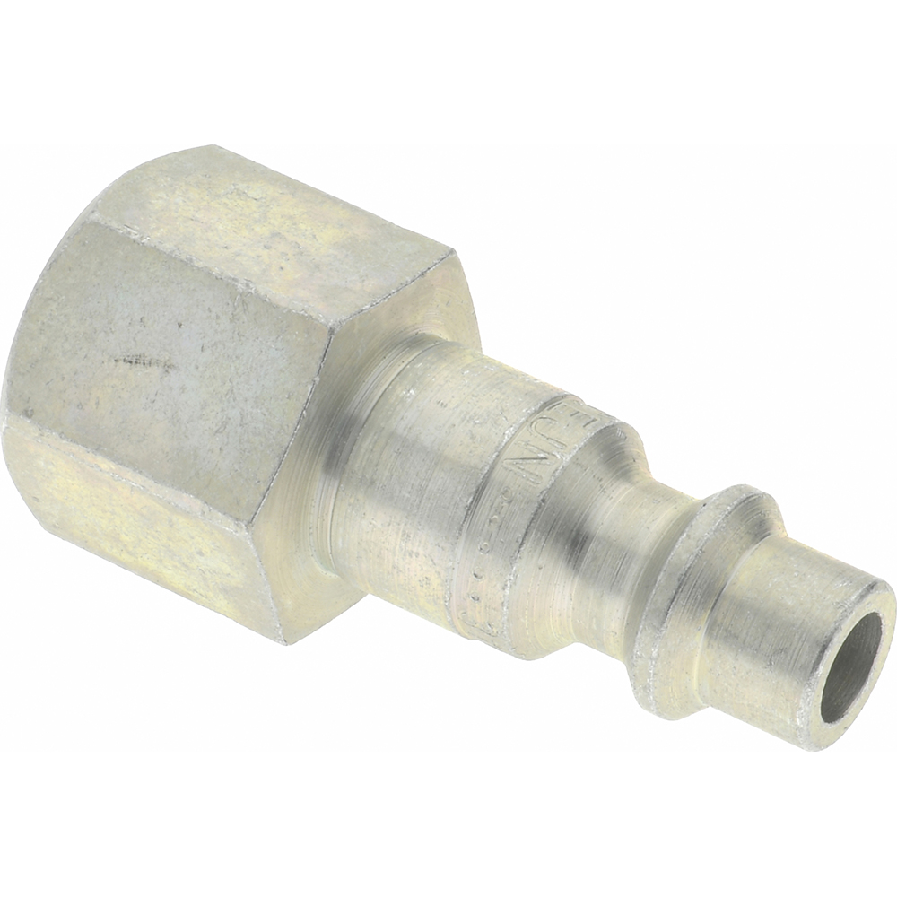 Legris Pneumatic Hose Coupling: 1/4" Thread, 1/4" Body Dia, Industrial Interchange - 9083 23 14