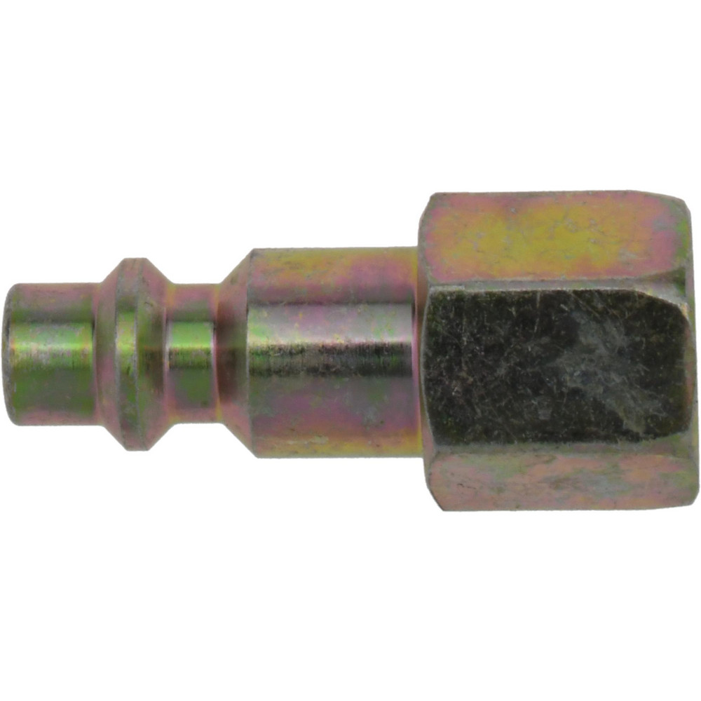 Legris Pneumatic Hose Coupling: 1/4" Thread, 1/4" Body Dia, Industrial Interchange - 9083 23 14