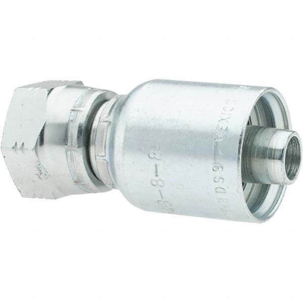 Parker Hydraulic Hose Male Rigid Fitting: 8 mm - PP-00310