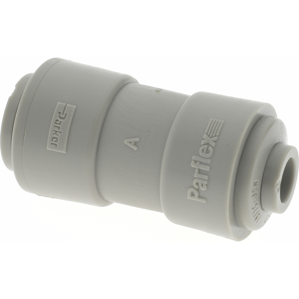 Parker Push-to-Connect Push-to-Connect x Push-to-Connect Fitting: Union Tee, 3/8" OD - A6TU6-MG