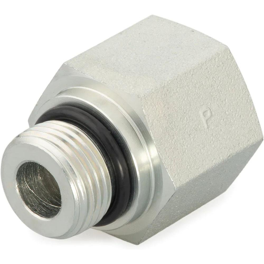 Parker Industrial Pipe Adapter: 3/4" Female Thread, 1-5/16-12 Male Thread, Male Straight Thread O-Ring x Female NPTF - 16-3/4 F5OG-S