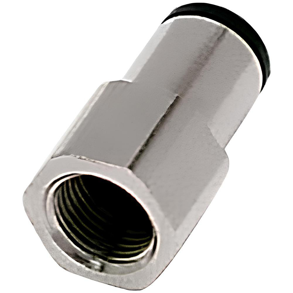 Legris Push-to-Connect Push-to-Connect Fitting: Straight, BSPP, 8.00 mm OD - 3114 08 10