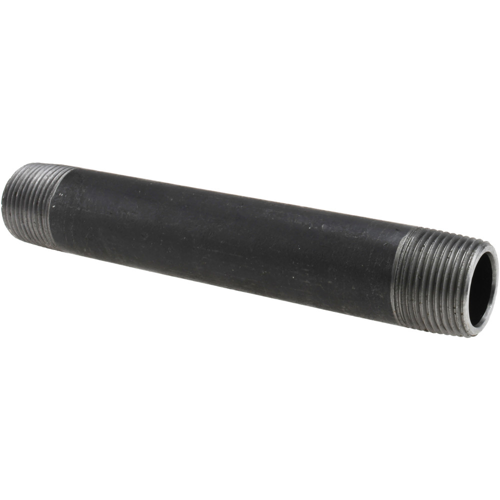 Value Collection Black Pipe Nipple: 3/4" Dia x 6" Long, Schedule 80 - XNB05060