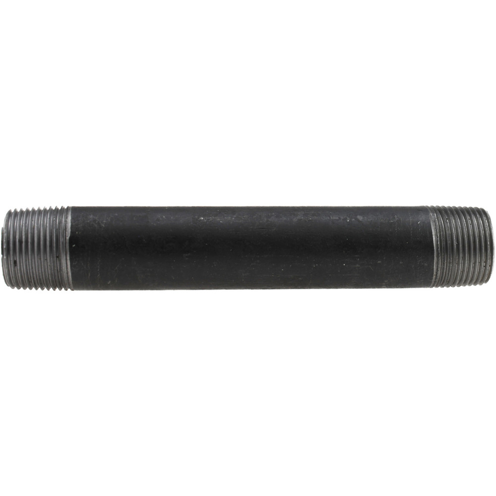 Value Collection Black Pipe Nipple: 3/4" Dia x 6" Long, Schedule 80 - XNB05060