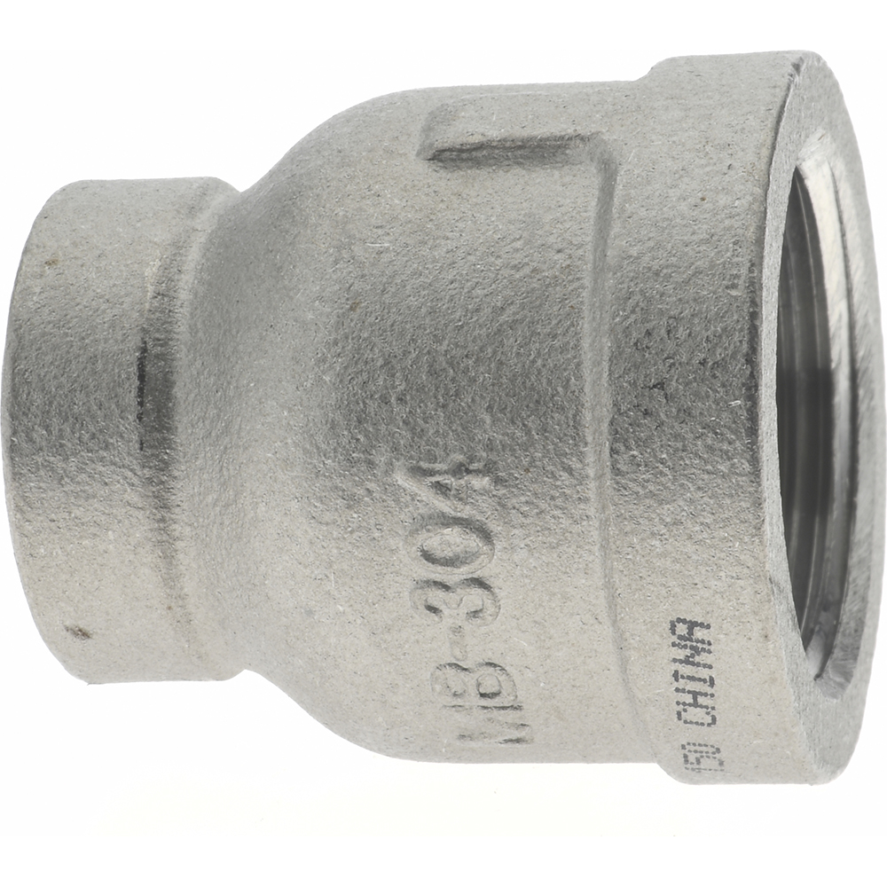 Merit Brass Pipe Reducer: 1/4 x 1/8", 304 Stainless Steel - K412-0402