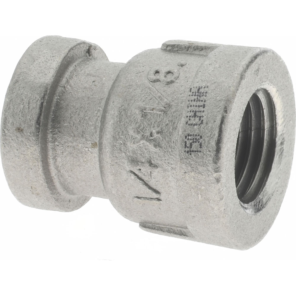 Merit Brass Pipe Reducer: 1/4 x 1/8", 304 Stainless Steel - K412-0402