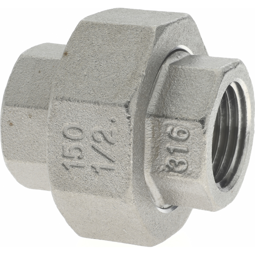 Merit Brass Pipe Bushing: 1", 316 & 316L Stainless Steel - 3614D-1608