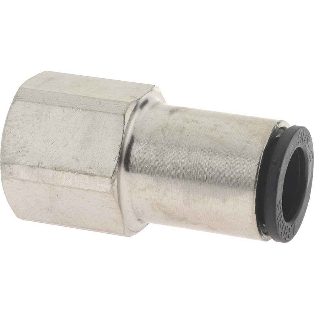 Legris Push-to-Connect Push-to-Connect Fitting: Straight, BSPP, 8.00 mm OD - 3114 08 13