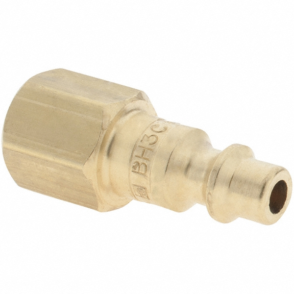 Parker Pneumatic Hose Coupling: 1/4-18, 1/4" Body Dia, Lincoln Long Stem Interchange - L2C