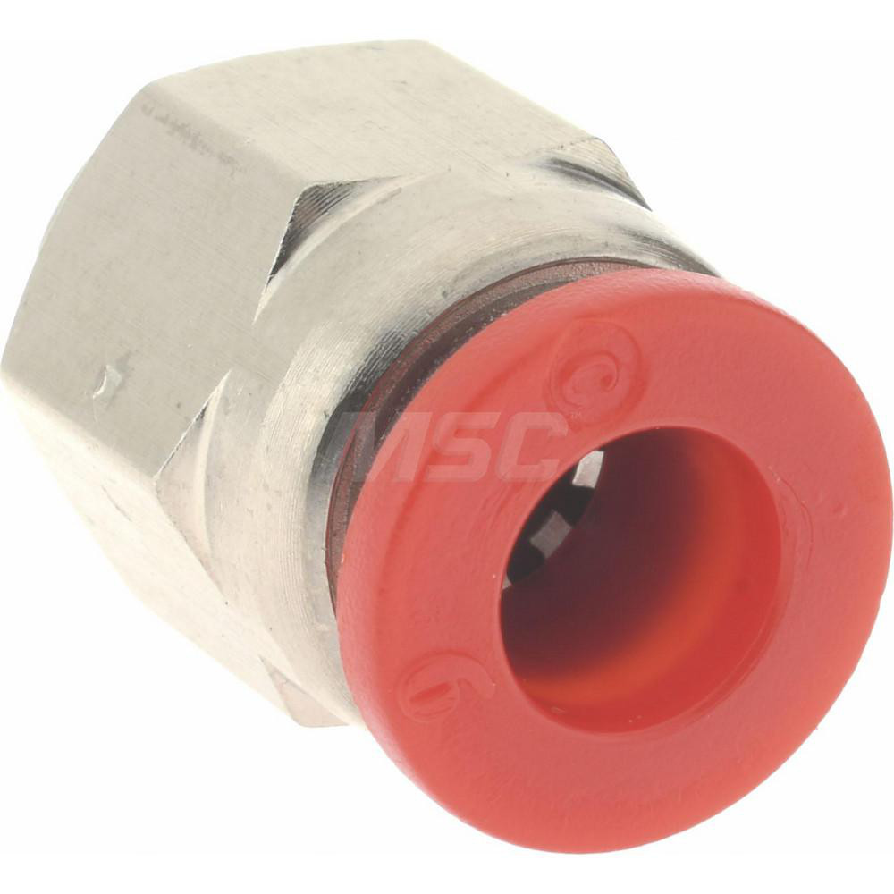 Norgren Push-to-Connect Tube x Male x Tube x Male BSPP Fitting: ISO G Connector, 6.00 mm OD - C02250605