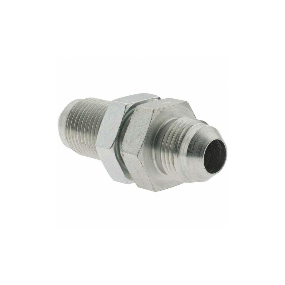 Parker Steel Flared Tube Union: 1/2" OD, 37 deg Flared Angle - P00187