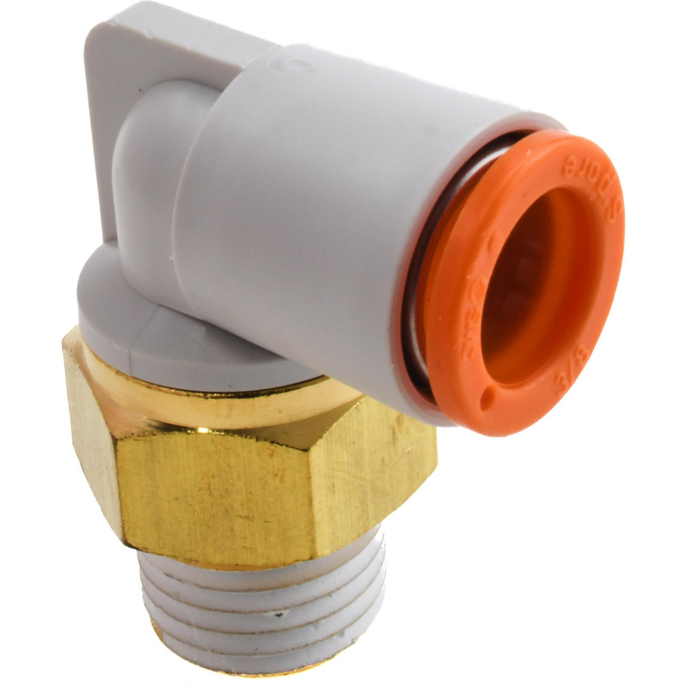 SMC PNEUMATICS Push-to-Connect Push-to-Connect Fitting: Plug, 6.00 mm OD - KQ2P-06