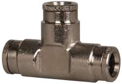 Legris Push-to-Connect Tube x Tube Fitting: Union Tee, 5/16" OD - 3604 08 00