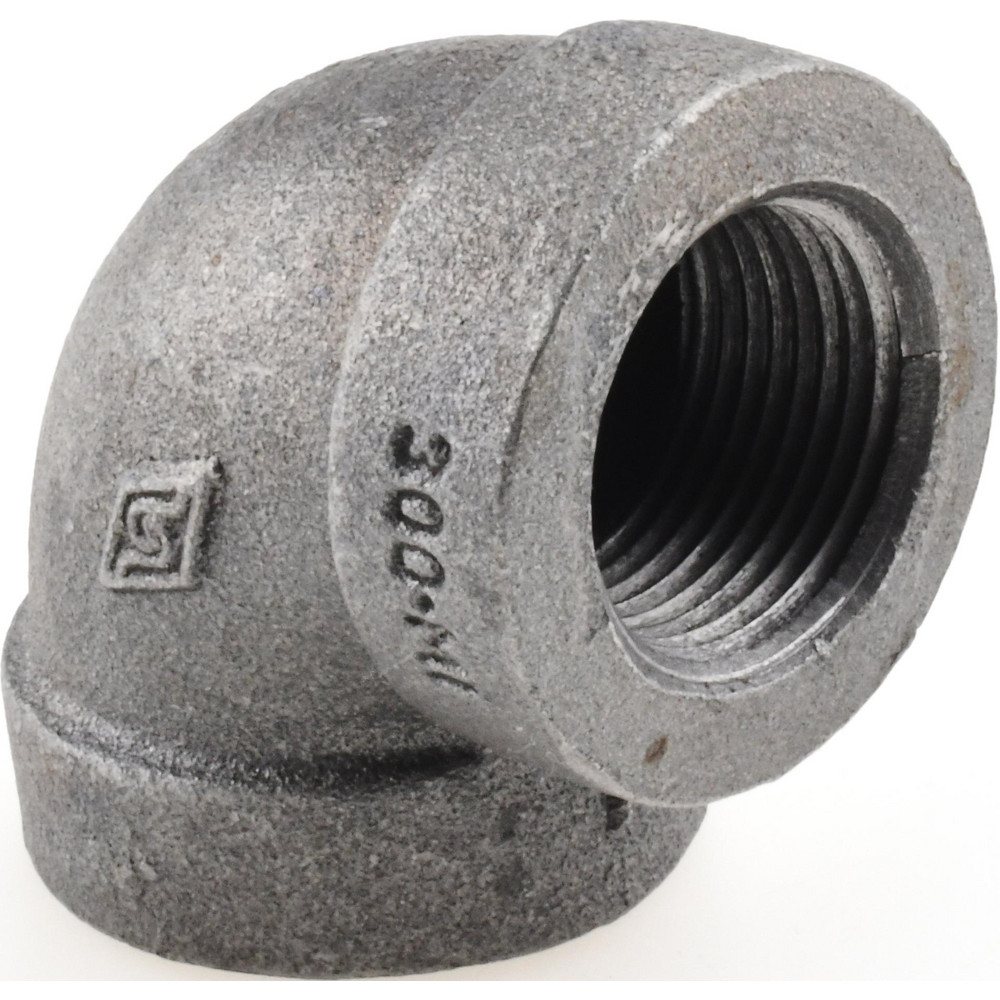 Value Collection Black 90 deg Elbow: 1", Threaded - MDB90 25-5 300#