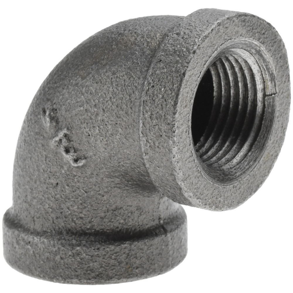 Value Collection Black 90 deg Elbow: 1", Threaded - MDB90 25-5 300#