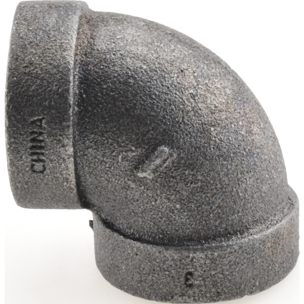 Value Collection Black 90 deg Elbow: 1", Threaded - MDB90 25-5 300#