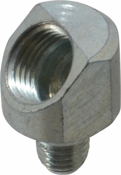 Parker Barbed Hose Fitting: 7/16-20" x 3/8" ID Hose, Male Connector - 685HB-6-4