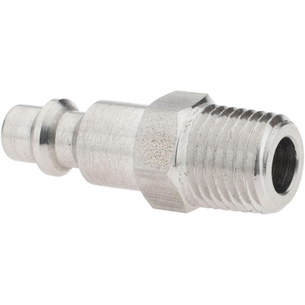 Parker Pneumatic Hose Coupling: 1/4-18, 1/4" Body Dia, Industrial Interchange - BD-SH2C-1