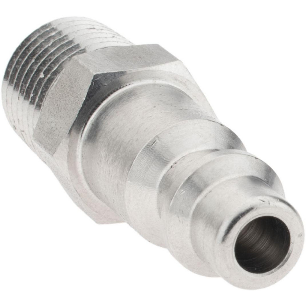 Parker Pneumatic Hose Coupling: 1/4-18, 1/4" Body Dia, Industrial Interchange - BD-SH2C-1
