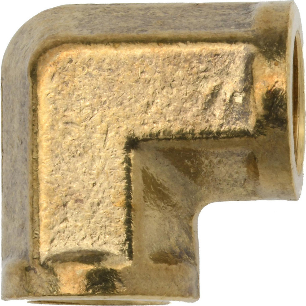 CerroBrass Industrial Pipe 90 ° Female Elbow: 1/8" Female Thread, FNPTF - 28002