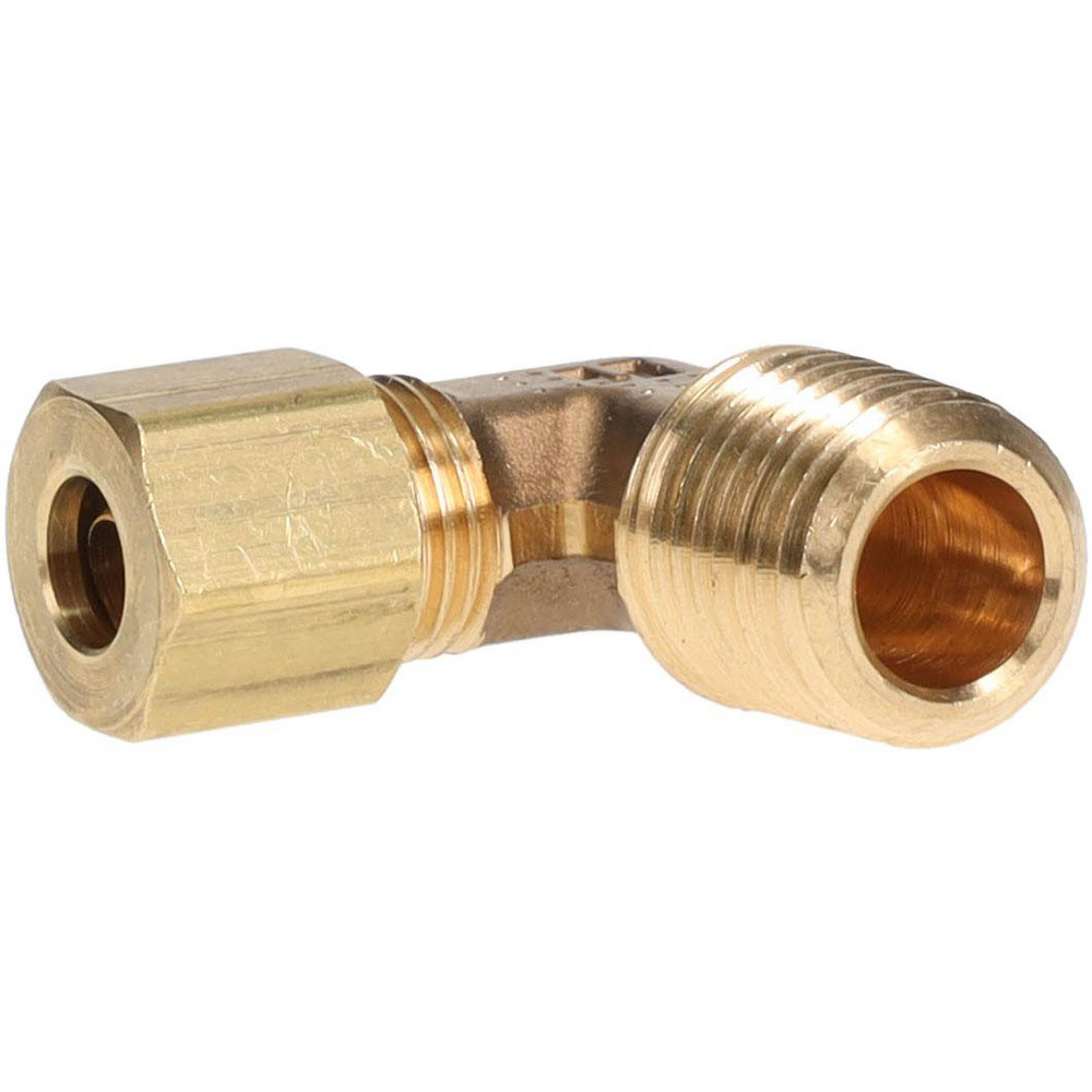 Legris Compression Tube Male Elbow: 4 mm Tube OD, Compression x MBSPT - 0109 04 10
